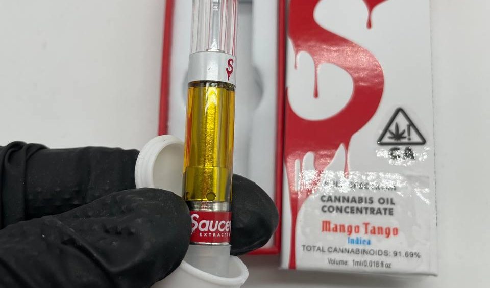 Saucey extract cartridge