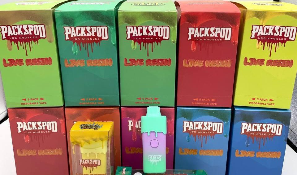 Packspod Disposable Live Resin